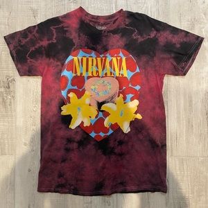 Nirvava Multicolor Graphic Tie-Dye T Shirt Mens Medium Brand New